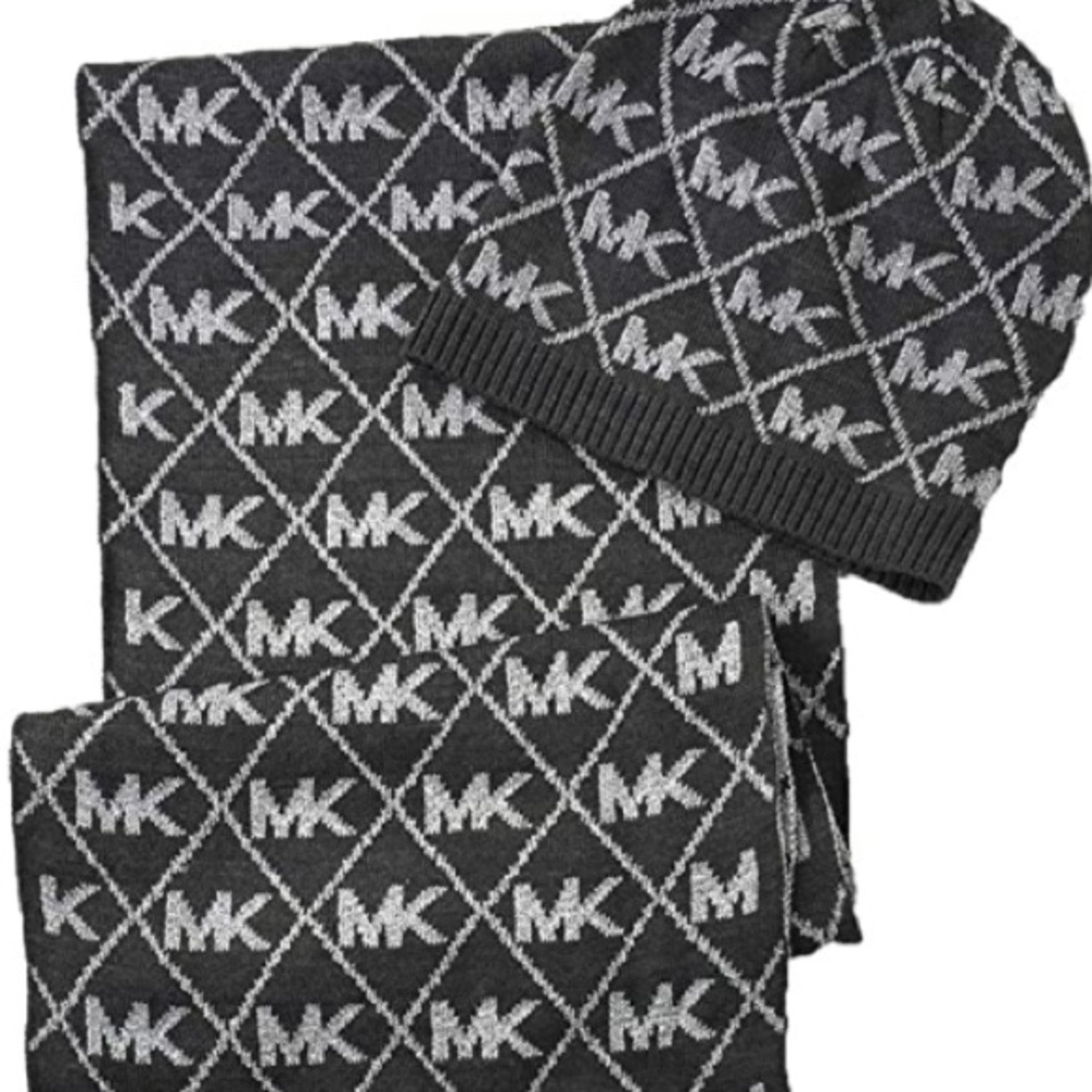 Michael Kors Scarf & Hat Set